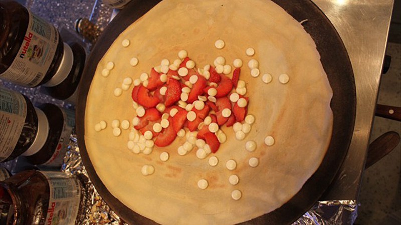 Lecker! ... mit Früchten und Schokoperlen